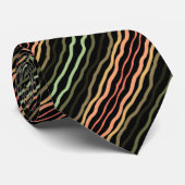 モダンパターン（の模様が）あるストライプ ネクタイ (ロール)
