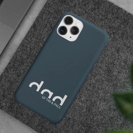 モダンパパシンプルデザイン(子供の名前を含む) iPhone 13ケース