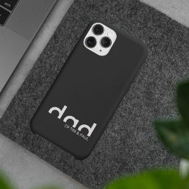 モダンパパシンプルデザイン(子供の名前を含む) iPhone 13ケース