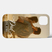 モダンパパスタイリッシュフォトトレンディー Case-Mate iPhoneケース (裏面 (横))