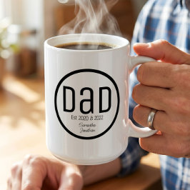 モダンパパ 誕生 子供の名前 コーヒーマグカップ