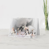 モダンパンパス MOM フラワー マザーズデー カード (正面)