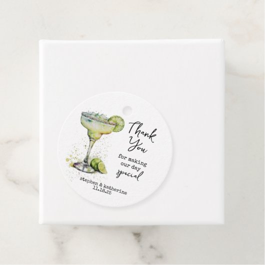 モダンパーソナライズされたお疲れ結婚さま フェイバータグ (インサイチュ)