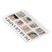 モダンパーソナライズされたお祖母さん愛する8 – 写真 マグネット (右側)