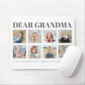 モダンパーソナライズされたお祖母さん愛8-Photo マウスパッド (マウス)