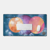 モダンパーソナライズされたアートワーク デスクマット (キーボード&マウス)