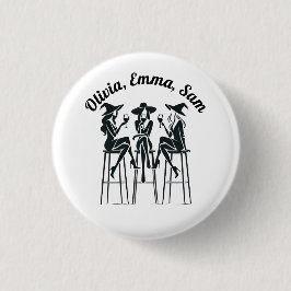 モダンパーソナライズされたウィチ・ワエレガントイン・ナイト 缶バッジ