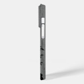 モダンパーソナライズされたエレガント木 – 木 Case-Mate iPhoneケース (裏面 / 左)
