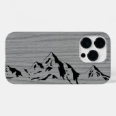 モダンパーソナライズされたエレガント木 – 木 Case-Mate iPhoneケース (裏面 (横))