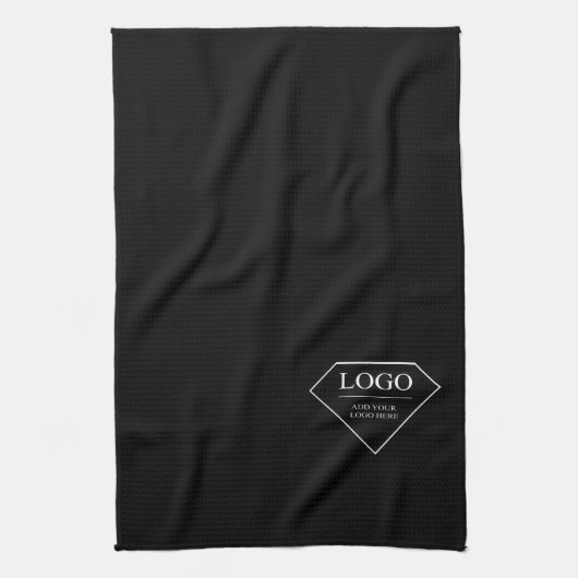 モダンパーソナライズされたエレガント結婚Cute キッチンタオル (縦)