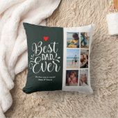 モダンパーソナライズされたカスタム父の日の贈り物 クッション (ブランケット)