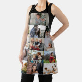 モダンパーソナライズされたカスタムPhoto Collage Family  エプロン (インサイチュ)