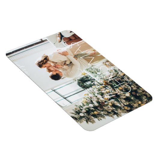 モダンパーソナライズされたクリスマス マグネット (右側)