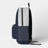 モダンパーソナライズされたゴルフ選手の名最高のパパ プリントバックパック (右)