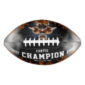 モダンパーソナライズされたサッカー写真ギフト子供へ アメリカンフットボール (正面)