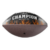 モダンパーソナライズされたサッカー写真ギフト子供へ アメリカンフットボール (回転270)