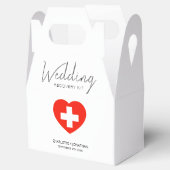 モダンパーソナライズされたリカバ結婚リ フェイバーボックス (オープン)