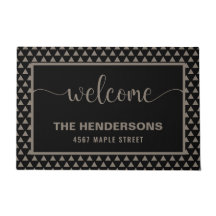 モダンパーソナライズされた家族の名前