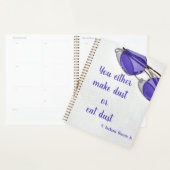 モダンパーソナライズされた引用文 プランナー手帳 (ディスプレー)