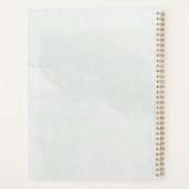 モダンパーソナライズされた引用文 プランナー手帳 (裏面)