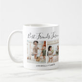 モダンパーソナライズされた最高の友達 |写真2 コーヒーマグカップ (左)