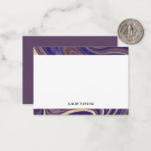 モダンパーソナライズされた縁どノートカード ノートカード (正面/裏面インサイチュ)