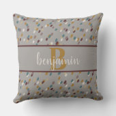 モダンパーソナライズされた装飾用クッション クッション (裏面)