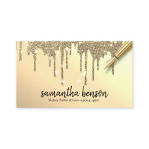 モダンパーソナライズされた金ゴールド乾燥公証人