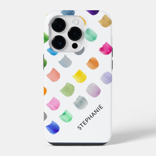 モダンパーソナライズされた iPhoneケース (裏面)
