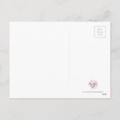 モダンパーソナライズされたChristmas Photo Cardはがき シーズンポストカード (裏面)