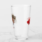 モダンパーソナライズされたPhoto Beer Glass – ギフトユニーク品 タンブラーグラス (左)