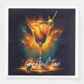 モダンパーティー時間ネオンパーソナライズされた (正面)