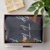 モダンパーティー時間ネオンパーソナライズされた 薄葉紙 (ギフト)