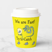 モダンパーティー紙カップSnake@Mouse誕生日 紙コップ (正面)