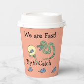 モダンパーティー紙カップSnake@Mouse誕生日 紙コップ (正面)