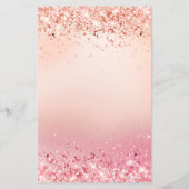 モダンパープルグリッター ローズゴールド サロン価格リスト チラシ (裏面)