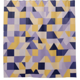 モダンパープルタイプのデザインストームカーテン シャワーカーテン