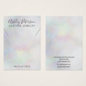 モダンパールヌケーシックガーリーネックレスディスプレイ (正面&裏面)