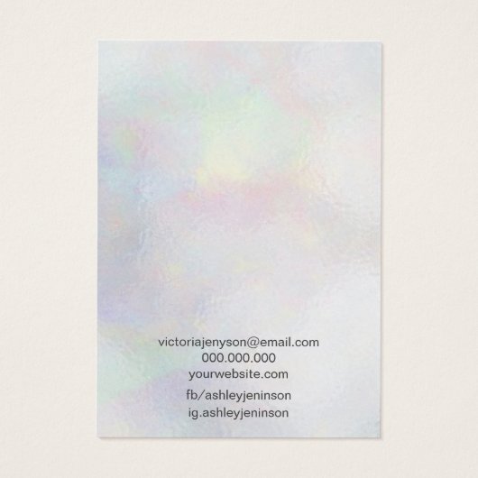 モダンパールヌケーシックガーリーネックレスディスプレイ (裏面)