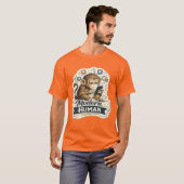 モダンヒューマンモンキーTシャツ | おもしろい類人猿の進化 Tシャツ (正面フル)