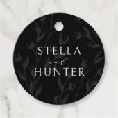 モダンビクトリアンエレガントグリーン フェイバータグ (正面)