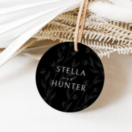 モダンビクトリアンエレガントグリーン フェイバータグ