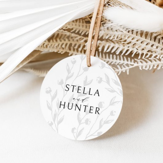 モダンビクトリアンエレガント緑 フェイバータグ