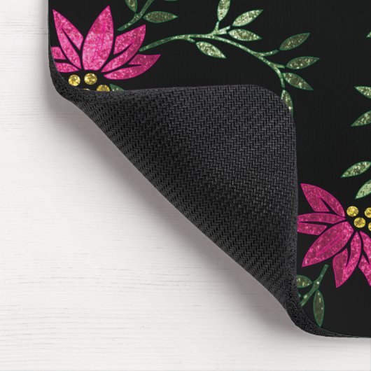 モダンビクトリアンフローラ |カスタマイズ マウスパッド (コーナー)