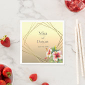 モダンビサ結婚ス スタンダードカクテルナプキン (インサイチュ)