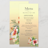 モダンビサ結婚ス メニュー (正面/裏面)