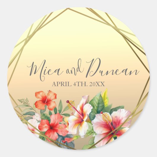 モダンビサ結婚ス ラウンドシール (正面)