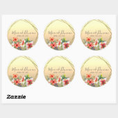 モダンビサ結婚ス ラウンドシール (シート)