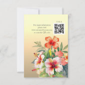 モダンビサ結婚ス 出欠カード (裏面)