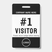 モダンビジター ロゴ カンパニー ブラック バッジ (裏面)